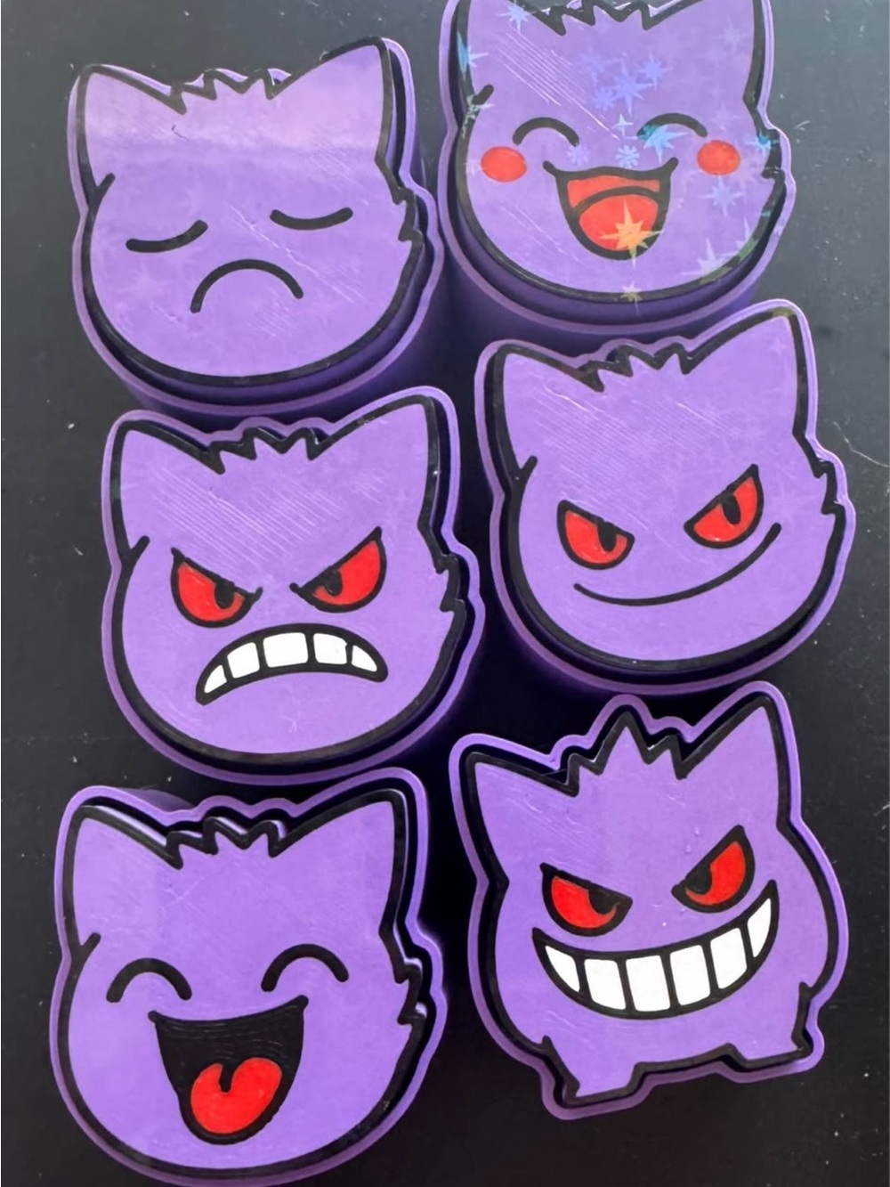 Purple Emotion Clicker Fidgets | new